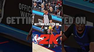 Getting Ejected On NBA 2K 😭 #shorts