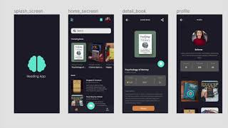 Figma Book - Reading Mobile App Design