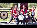 太鼓演奏 道草 鶴岡八幡太鼓 於 柳瀬チューリップ祭り