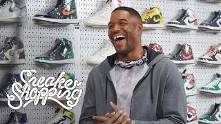 Michael Strahan Goes Sneaker Shopping With Complex