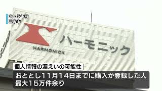 【不正アクセスで情報漏えいか】カタログギフト販売「ハーモニック」 最大１７万件余り  《新潟》