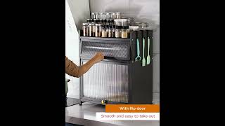 Joybos® 3-tier kitchen shelf, placed on the workbench, suitable for spices, dishes, pots F241