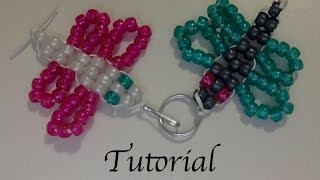 Beaded Butterfly Keychain Tutorial