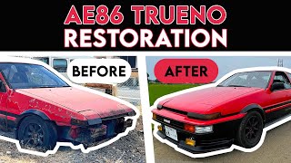 AE86 Trueno restoration project
