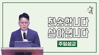 찬송합니다 살아냅니다  l  돌베개교회 주일예배 실황 l 2024년 5월 12일