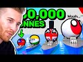 Countries Scaled by MILITARY Navies... (PWA Countryball Animations)