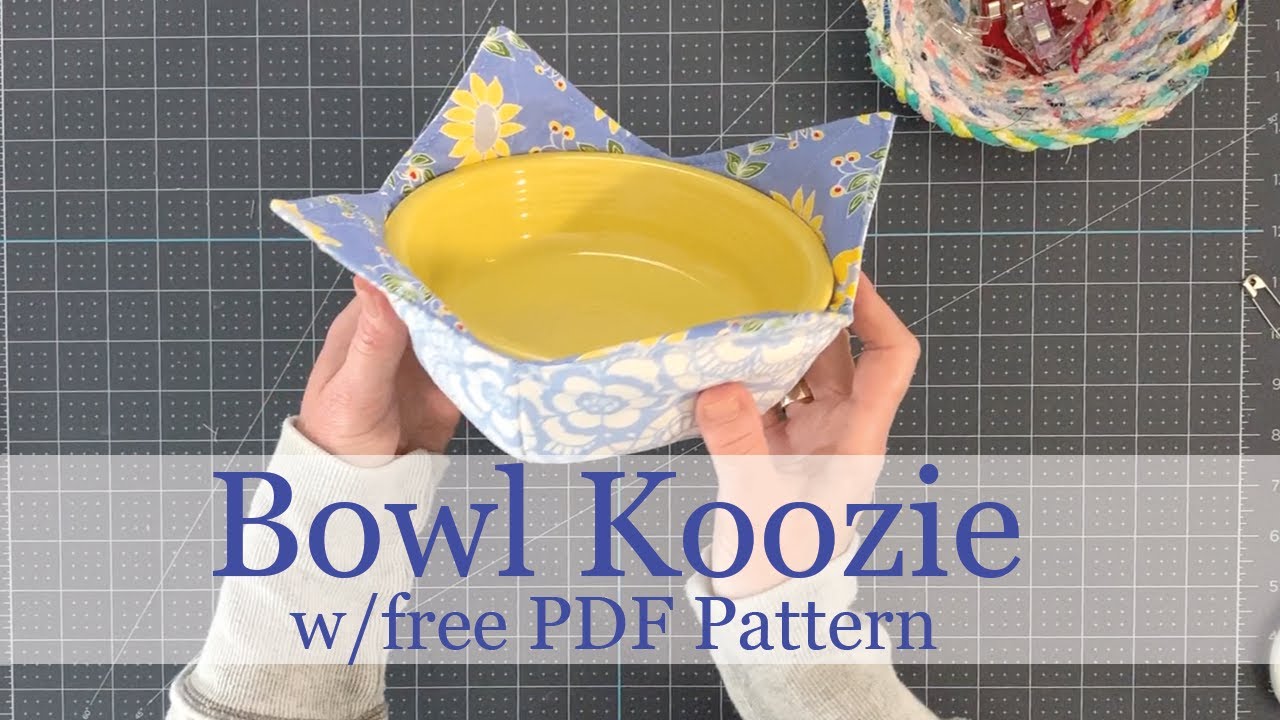 Bowl Koozie With FREE PDF Pattern - YouTube