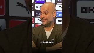 Asking Pep to choose between Haaland and Messi for the Ballon D'or 😂