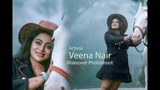 Actress Veena Nair  Makeover Photoshoot Anulal Photography