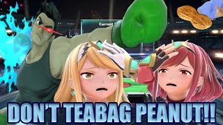 Don't teabag Peanut || Mini Smash Montage #peanut #littlemac #smashultimate #doitagain