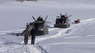 11 серия экспедиция НА СЕВЕР аэросани NERPA аэробот аэролодка судно на воздушной подушке