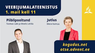 Veebijumalateenistus 1. mail