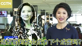 呼吁北京人囤货被镇压的CGTN主播刘欣，会步成蕾后尘被打成女特务吗？她其实早就有了觉悟了