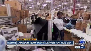 Nine-person team from Amazon toured Denver in January as part of HQ2 search