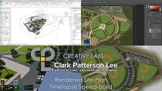 Rendered Site Plan - Timelapse