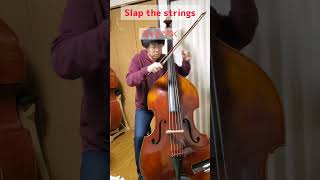 コントラバスの弾き方なんも分からん🙄 その② #doublebass