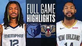 GRIZZLIES at PELICANS | FULL GAME HIGHLIGHTS | December 19, 2023