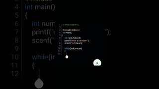 While loop in C(tutorial #8)