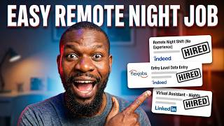 5 Remote Night Jobs Hiring Now That Are Suspiciously Easy to Get | No Experience Needed