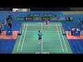 li shi feng chn vs su li yang tpe badminton us open 2023 quarterfinals.