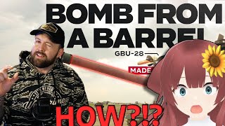 HOW FAST?VTuber Reacts to The Bunker Busting Howitzer Bomb Ended Desert Storm-The Fat Electrician