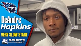 Titans WR DeAndre Hopkins discusses what went wrong vs Saints