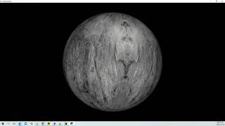 VTK Python Example - Haumea Fictional