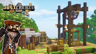 I built a working MINE SHAFT! Just Create 2: Ep 2