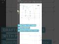 32/49 Drafting Patterns with Points - Digital Pattern Making in #adobeillustrator #patternmaking