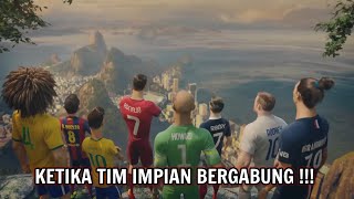 Short film - Ketika tim impian Ronaldo bergabung melawan tim terkuat (Animation / animasi)