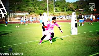 albino gomes saves// Kerala Blasters Training video // kgf version //