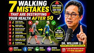 7 Walking Mistakes That Are Destroying Your Health After 50 | Dr. William Li