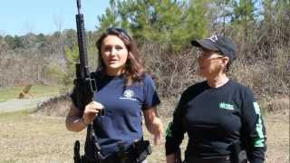 Basic Rifle Shooting Positions 'How to' with Lena \u0026 Kay Miculek