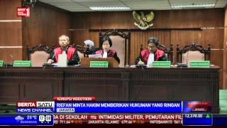 Riefan Avrian Minta Hukuman Diringankan