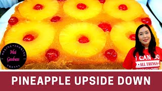 Pineapple Upside Down Cake by Mai Goodness| Easy Chiffon Cake | Upside Down Sponge Cake