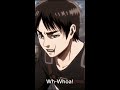 eren hurts mikasa edit edit aot shorts animeedit aotedit sadedit lovely