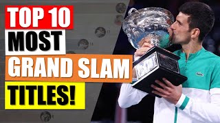 Top 10 Most Grand Slam Titles of All Time | Men's Singles (1877-2021) | Tennis