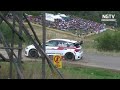 eifel rallye festival 2023 crashes spins mistakes action