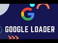 How to make Google Style Loader Using HTML & CSS - CodeWithTanmay