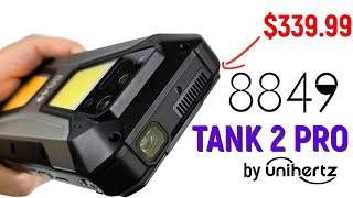 Unihertz 8849 TANK 2 Pro: смартфон с проектором стал дешевле!