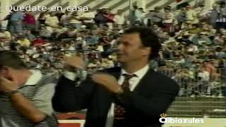 Ascenso a Segunda A. Recreativo de Huelva 1-0 Deportivo de la Coruña B. Temporada 1997/1998.