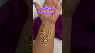 palakka necklace| premium micropolish jewellery| garanteed product