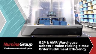 AMR Warehouse Robots + Voice Picking System = Maximum Order Fulfillment Efficiency