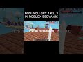 POV: YOU GET 4 KILLS IN ROBLOX BEDWARS  #roblox #shorts #bedwars