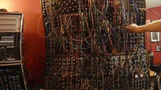 #Corsynth Drums into #zerosuminertia Scorpian Tail 5U Modular Synth