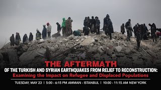 The Aftermath of the Turkish and Syrian Earthquakes from Relief to Reconstruction