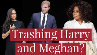Oprah Winfrey Dismisses Her Complicity in the "Bombshell" Interview w/ Prince Harry & Meghan Markle