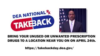#DEATakeBack National Prescription Drug Take Back Campaign PSA April 2021