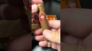 H. Upmann Half Corona Cigar Unboxing and Relaxation #asmr #cigarsmoker #cigarstyle #unboxing