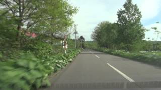 新城峠～カナディアンワールド公園[ #芦別市 1080p 車載動画 2014ドライブ]（新城地区農免農道、カナディアンロード線など）